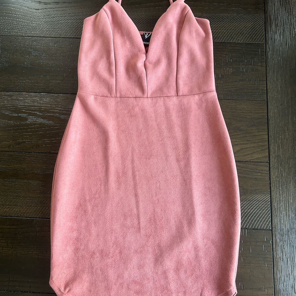 Windsor Blush Pink Mini Dress